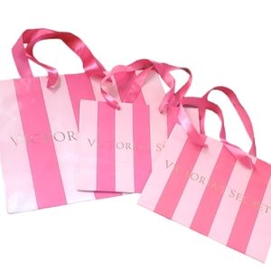 Victoria's Secret Gift/Shopping Bags Set of Three